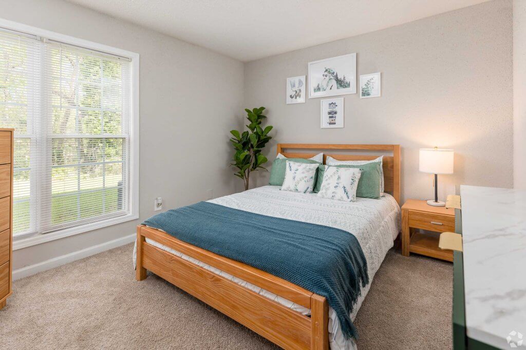 bedroom view at austell apartments premier